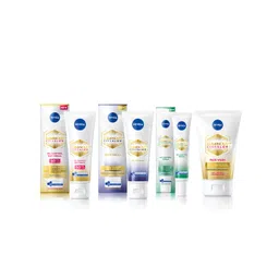 Nivea Luminous Even Glow Combo - Day+Night Cream 40 ml each + Serum 40ml + Face Wash 100ml-picture-15