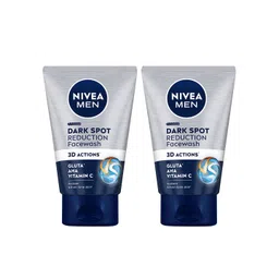 Nivea Men Set Of 2 Dark Spot Reduction Face Wash with 10X Whitening Effect - 100 g each-picture-20