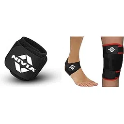 Nivia Knee Support for men and women, Knee Brace, Knee Cap, Knee Orthopedic Adjustable Ankle Support for Men and Women Orthopedic Wrist support for gym, Wrist Supporter for Men a-picture-14