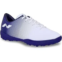 Nivia 3933WH Oslar Football Turf Shoes for Mens, White and Purple-picture-54