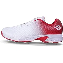 Nivia Crick-1000 Cricket Shoes for Men| Mesh & TPU Upper| Cushioned Molded PU Insole| Durable Phylon & Rubber Outsole with Metal Spikes| High-Performance Bowling Cricket Shoes| Sports Shoes-picture-23