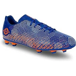 nivia Encounter 9.0 Football Stud for Mens | TPU Sole with PVC Synthetic Leather Upper for Sports/Light Weight Insole (R. Blue/Orange) UK-11-picture-19