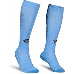 Nivia Rabona Football Super Stockings for Men & Women, Knee Length Stockings, Football Socks, Soccer Socks (Sky Blue) Size - S-picture-17