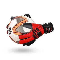 Nivia Torrido Football GK Gloves - XL-Black/Red image 4