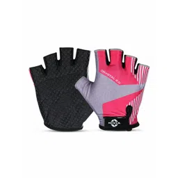 NIVIA Unisex Black & Pink Fitness Gloves-picture-32