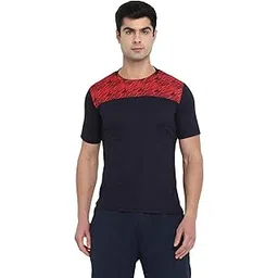 Nivia Verdict Badminton Regular Fit T-Shirt for Men, Badminton Regular Fit T-Shirt, Badminton wear, Tennis Regular Fit T-Shirt, Sports Regular Fit T-Shirt, Running Regular Fit T-Shirt, Gym wear-picture-56