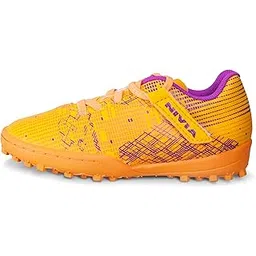 Nivia Rabona 2.0 Turf Football Shoes for Kids (Orange)-picture-24