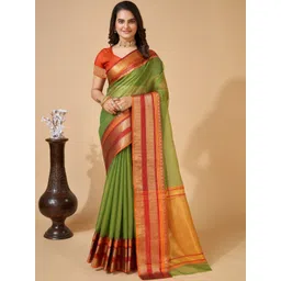 NIWAA Woven Design Zari Handloom Saree-picture-39