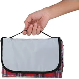 NIWRT Foldable Waterproof Polyester the Top and PVC the Bottom Picnic, Camping and Outdoor Sleeping Mat (Multicolour)-picture-12