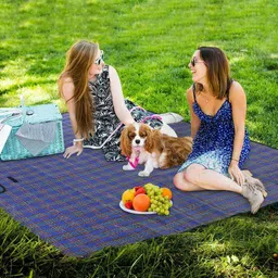 niwrt Picnic Mat, Camping & Outdoor Foldable Sleeping Mat | Waterproof, 6 x 6 Feet Sleeping Bag image 4