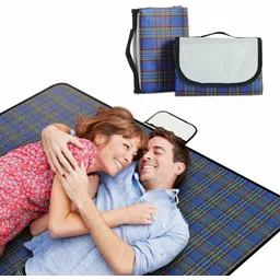 niwrt Picnic Mat, Camping & Outdoor Foldable Sleeping Mat | Waterproof, 6 x 6 Feet Sleeping Bag image 3