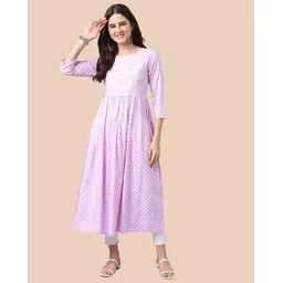 niya art Women Embroidery Flared Kurta-picture-13