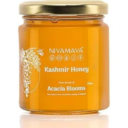 NIYAMAYA Kashmir Acacia Honey 250 gm | 100% Pure Honey Original Raw Honey Unprocessed Natural Kashmir Acacia honey | No Sugar No Adulteration Honey in Fresh-picture-30