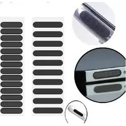 NKKL Speaker Anti-Dust Protector Sticker Short 5 & long 5 Pec) All Smartphones 376 Digital Visual Interface Black Anti-dust Plug-picture-15