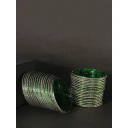 NMII Set Of 36 Textured Glitter Bangles-picture-10