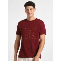 NOBERO Graphic Printed Round Neck Pure Cotton T-Shirt-picture-40