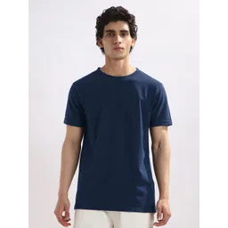 NOBERO Men Comfort Pique Solid Round Neck T-shirt-picture-22