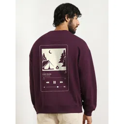 NOBERO Men Oversized Back Printed Sweatshirt-picture-46