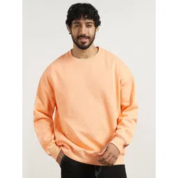 NOBERO Men Oversized Solid Sweatshirt-picture-32