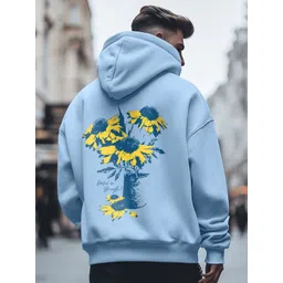 NOBERO Men Printed Hooded Sweatshirt-picture-40