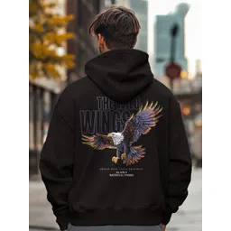 NOBERO Men Printed Hooded Sweatshirt-picture-34