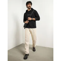 NOBERO Men Printed Hooded Sweatshirt image 2