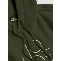 NOBERO Men Printed Hooded Sweatshirt image 2