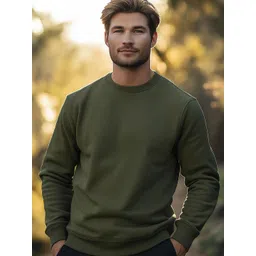 NOBERO Men Regular Solid Sweatshirt-picture-18