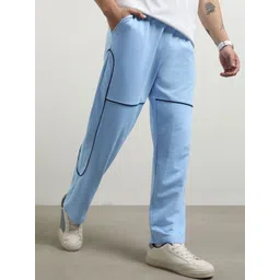 NOBERO Men Solid Straight Fit Joggers-picture-21