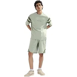 nobero Men Striped Co-ord Set(1M-LWCS-R0206-SG3_Sage Green_M)-picture-38