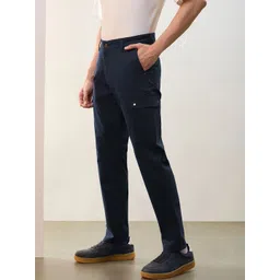 NOBERO Men Tapered Fit Cargos Trousers-picture-36