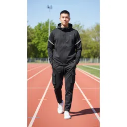 nobero Solid Men Track Suit-picture-14
