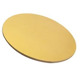 noble foods MDF Round Cake Circle Base, 10 Inches Diameter, Gold Wooden Cake Server-picture-11