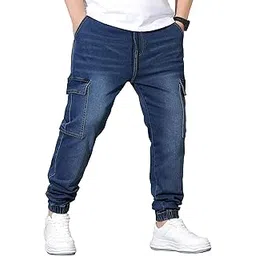 noble monk Men's Tapered Jeans-picture-19