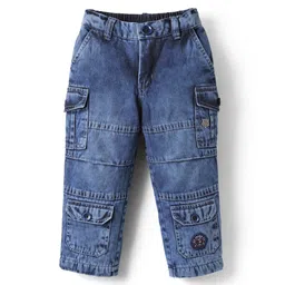 Noddy Washed Anti Pilling Lining Detailed Jeans - Stone-picture-17