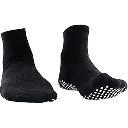 NOFALL Ankle Length Cotton Socks for Men & Women, Ideal for Walking, Jogging, Yoga, Office and Home, Suitable for Daily Use (Pack of 2)-picture-13