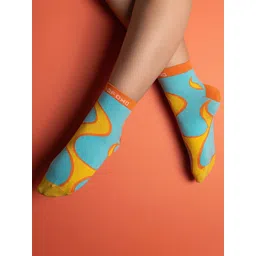 NoFoMo Flamin Hot Feetos Ankle-Length Odour-Free Socks-picture-24