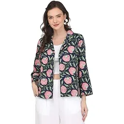 nomad lifestyle Women Printed Blazer-picture-40