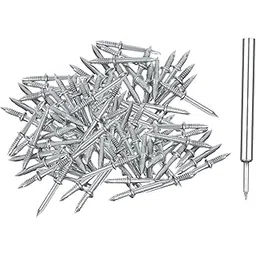 Non Marking Nail Invisible Baseboard Finishing Nails Screws for Wood Veneer 100Pcs-picture-19