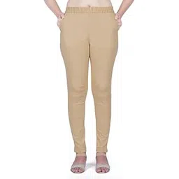 noorimax Cotton Stretchable Pant | Mid Rise | Regular Fit Trouser for Kurties | Elasticated Waistband | Casual Look | Soft Fabric | Comfortable Fit-picture-28