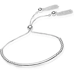 Amazon Brand - Nora Nico 925 Sterling Silver BIS Hallmarked Sliding Bolo Adjustable Bracelet for Women and Girls-picture-12