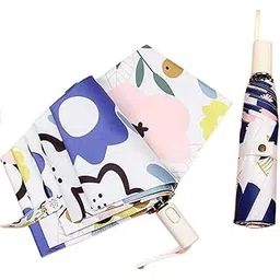 Nordic Illustration Folding Umbrella 3 Fold Woman Clear Umbrella Automatic Foldable Umbrella with Logo Pack of 1-picture-47