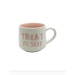 NOSCOMP Brown & White Printed Ceramic Glossy Mugs Set of Cups and Mugs-picture-44