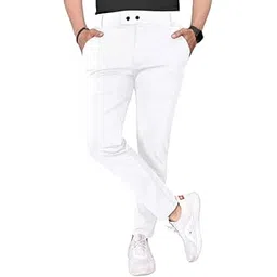 nosequeen Men's Slim Fit Cargo Trousers | Stretchable Formal Men Trousers | Stylish Slim Fit Trouser for Men | Polycotton Knitted Fabric Pant for Man-picture-26