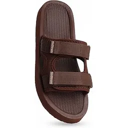 nostrain Men’s casual sandals with a 4-point Velcro fit system | heel cushioning, and a washable triple-density sole.-picture-48