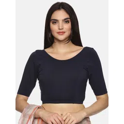 NOT YET by us Stretchable Readymade Saree Blouse-picture-17