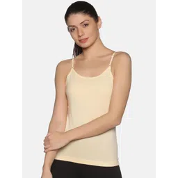 NOT YET by us Women Cream  Shoulder Straps  Pack of 3 Camisoles-picture-31