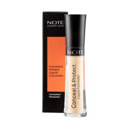 Note Cosmetique Conceal & Protect Liquid Concealer 01 Light Sand - 4.5 ml image 4
