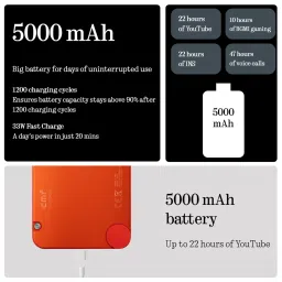 Nothing CMF Phone 2 Pro 5G (8GB RAM, 128GB, White) image 4