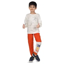 Nottie Planet Boys Typography Printed Sweatshirt With Pyjamas-picture-11